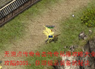 无泡点传奇合击传奇私服攻略大全:攻陷BOSS,获取极品装备的秘诀 无泡点传奇合击传奇私服攻略大全:攻陷BOSS,获取极品装备的秘诀