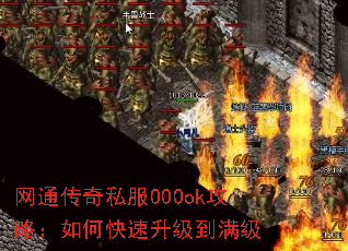 网通传奇私服000ok攻略:如何快速升级到满级 网通传奇私服000ok攻略:如何快速升级到满级