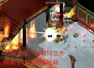 传奇开服,制霸玛法大陆新手快速升级秘籍 传奇开服,制霸玛法大陆新手快速升级秘籍