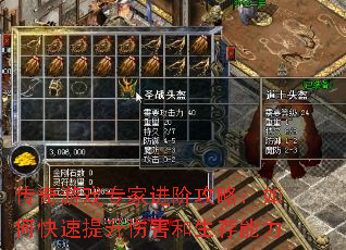 传奇游戏专家进阶攻略:如何快速提升伤害和生存能力 传奇游戏专家进阶攻略:如何快速提升伤害和生存能力