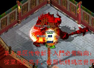 单人单区传奇新手入門必備指南:從菜鳥到高手,輕鬆玩轉瑪法世界 单人单区传奇新手入門必備指南:從菜鳥到高手,輕鬆玩轉瑪法世界