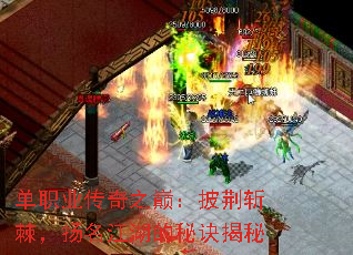 单职业传奇之巅:披荆斩棘,扬名江湖的秘诀揭秘 单职业传奇之巅:披荆斩棘,扬名江湖的秘诀揭秘