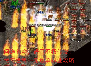 问道苍穹,谱写不朽传说:传奇世界:无赦单职业攻略 问道苍穹,谱写不朽传说:传奇世界:无赦单职业攻略