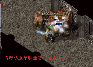 传奇私服单职业怎么玩才厉害? 传奇私服单职业怎么玩才厉害?