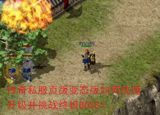传奇私服页版变态版如何快速升级并挑战终极BOSS? 传奇私服页版变态版如何快速升级并挑战终极BOSS?