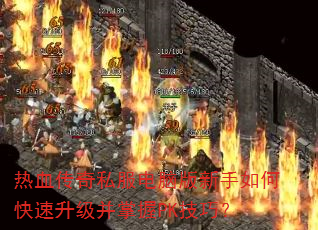 热血传奇私服电脑版新手如何快速升级并掌握PK技巧? 热血传奇私服电脑版新手如何快速升级并掌握PK技巧?