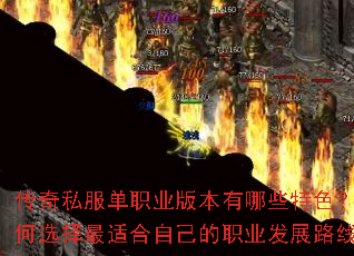 传奇私服单职业版本有哪些特色?如何选择最适合自己的职业发展路线? 传奇私服单职业版本有哪些特色?如何选择最适合自己的职业发展路线?