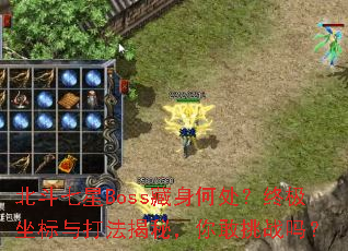 北斗七星Boss藏身何处?终极坐标与打法揭秘,你敢挑战吗? 北斗七星Boss藏身何处?终极坐标与打法揭秘,你敢挑战吗?