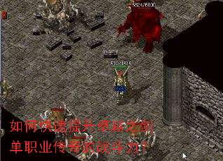 如何快速提升卓越之剑单职业传奇的战斗力? 如何快速提升卓越之剑单职业传奇的战斗力?