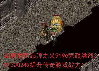 如何利用结拜之义9196完颜洪烈301300249提升传奇游戏战力? 如何利用结拜之义9196完颜洪烈301300249提升传奇游戏战力?