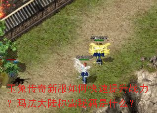 玉兔传奇新服如何快速提升战力?玛法大陆称霸秘籍是什么? 玉兔传奇新服如何快速提升战力?玛法大陆称霸秘籍是什么?