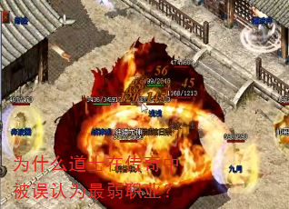 为什么道士在传奇中被误认为最弱职业? 为什么道士在传奇中被误认为最弱职业?