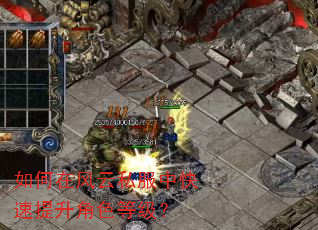 如何在风云私服中快速提升角色等级? 如何在风云私服中快速提升角色等级?