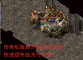 传奇私服新开单职业如何快速提升战力与装备? 传奇私服新开单职业如何快速提升战力与装备?